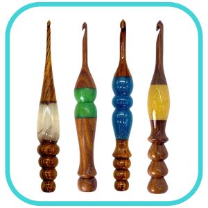 Wood & Resin Crochet Hooks