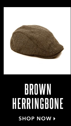 Brown Herringbone