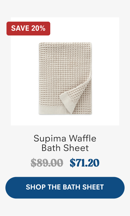 Shop The Bath Sheet