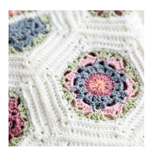 Time to Bloom Blanket by HanJan Crochet