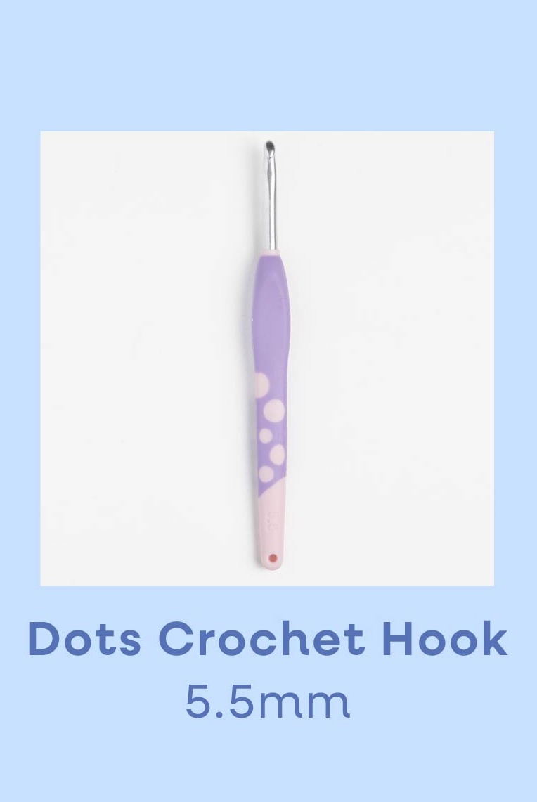 Dots Crochet Hook 5.5mm
