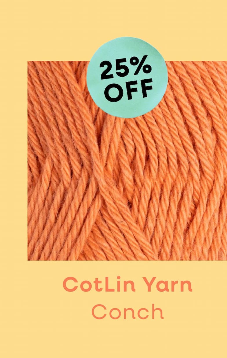 25% Off Cotlin Yarn Conch