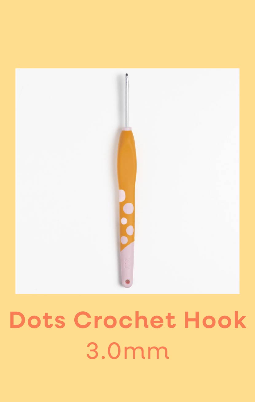 Dots Crochet Hook 3.0mm
