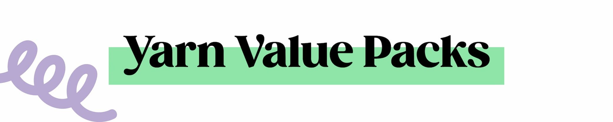 Yarn value packs