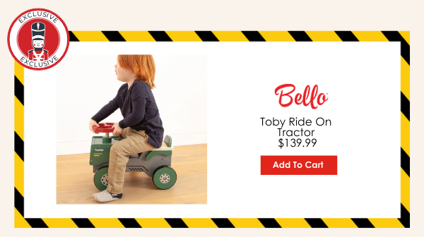 Toby Ride On Tractor