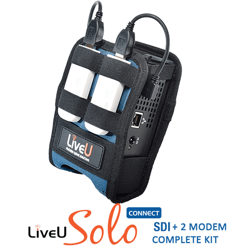 LiveU Solo SDI with Solo Connect 2 Modem Bundle