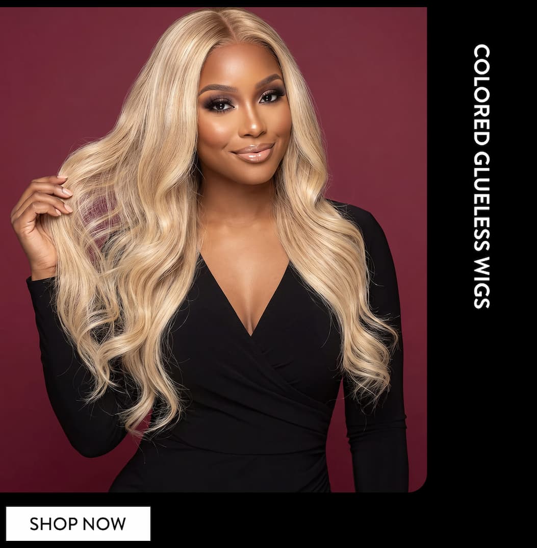 Colored Glueless Wigs