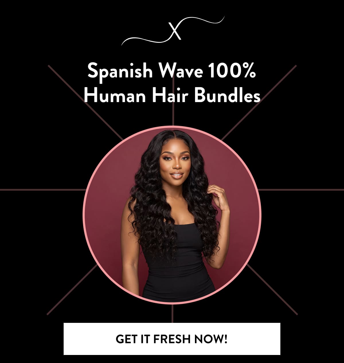 Spanish Wave 100% Human Hair Bundles