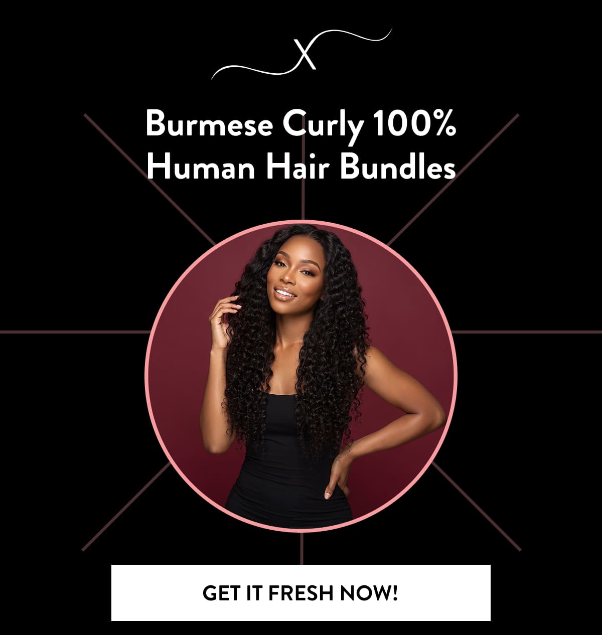 Burmese Curly 100% Human Hair Bundles