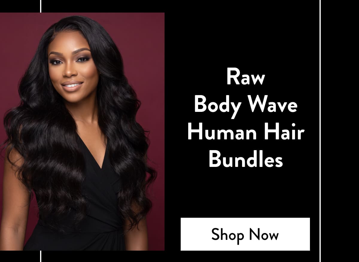 Raw Body Wave 100% Human Hair Bundles