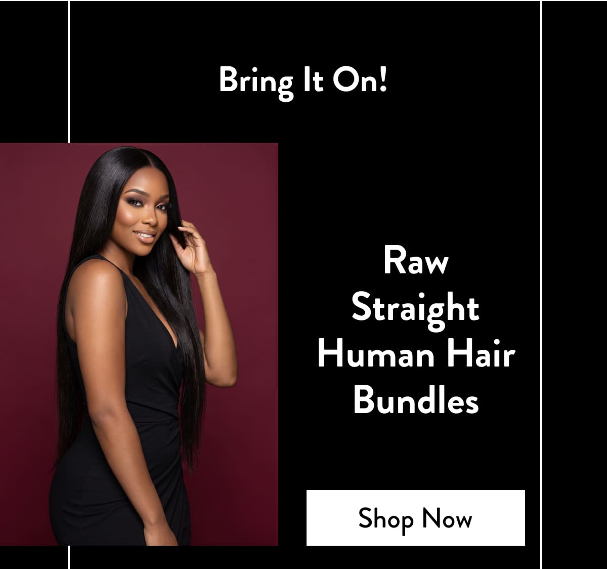 Raw Straight 100% Human Hair Bundles