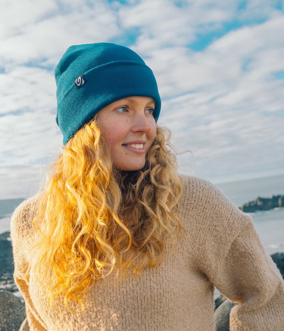 Beanie in Deep Sea Blue