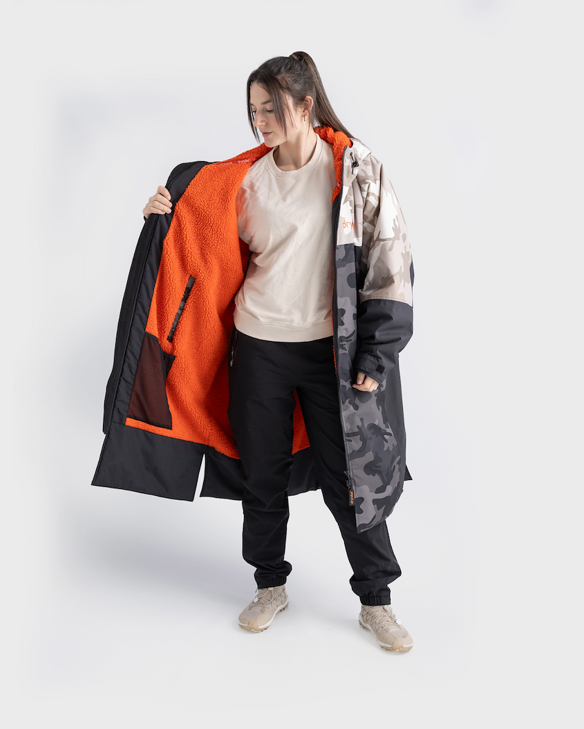 Dryrobe® Nexus in Sand Camo Orange