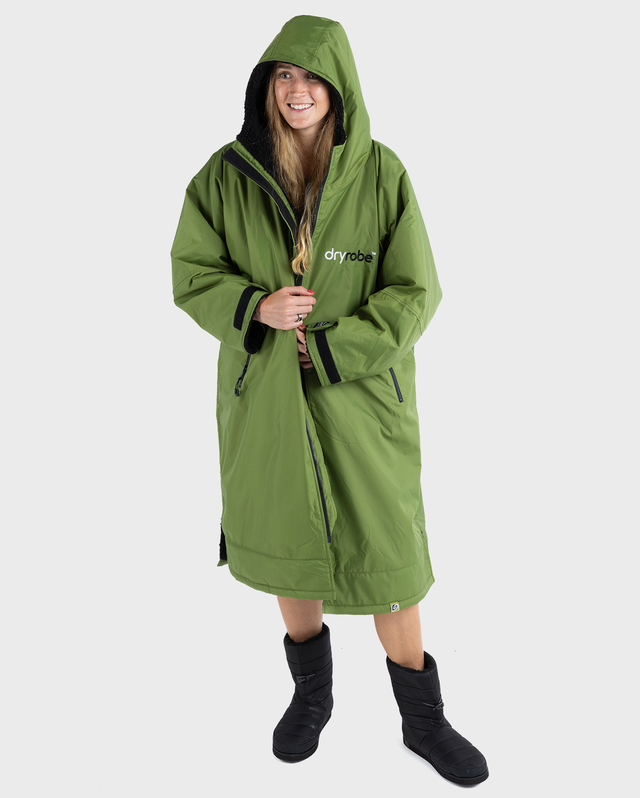 Dryrobe® Advance Long Sleeve in Forest Green