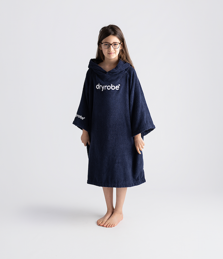 Dryrobe® Kids Towel Poncho in Navy