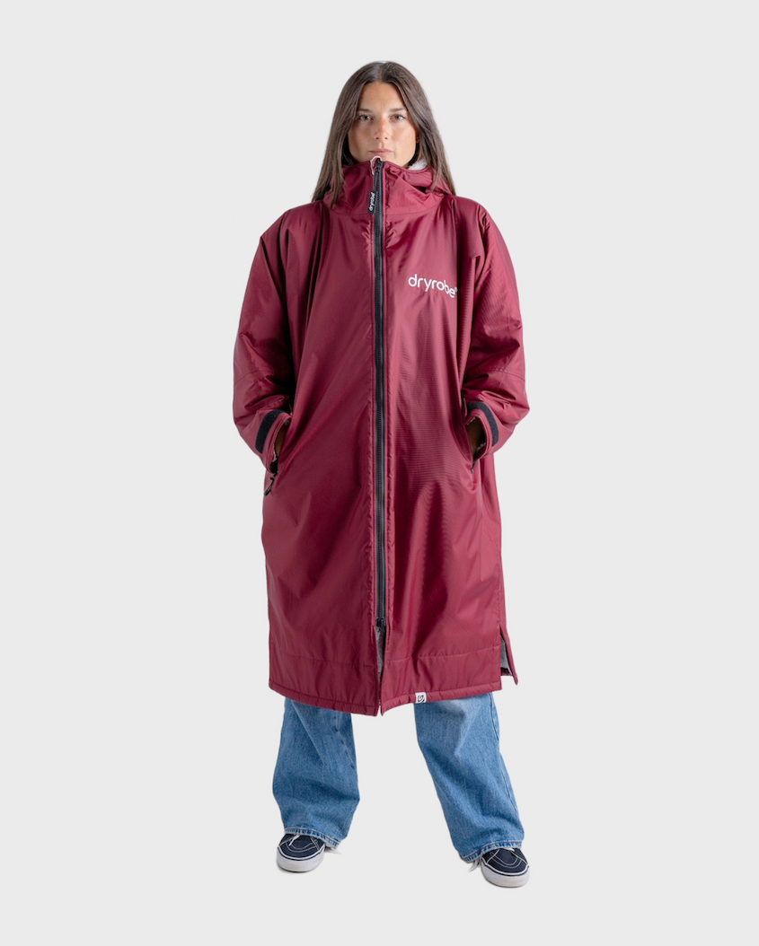 Dryrobe® Advance in Burgundy Grey