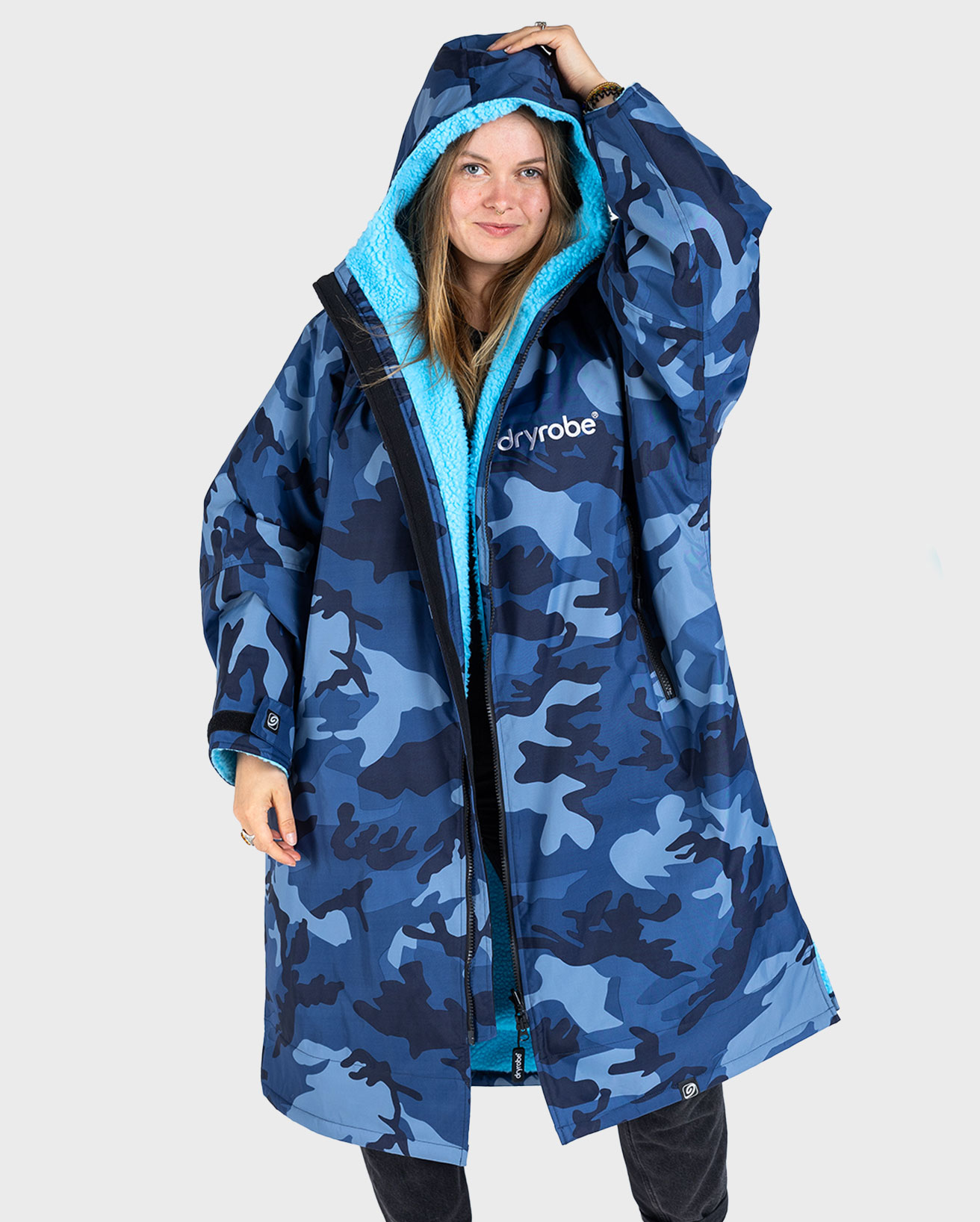 Dryrobe® Advance in Blue Camo (Adults)