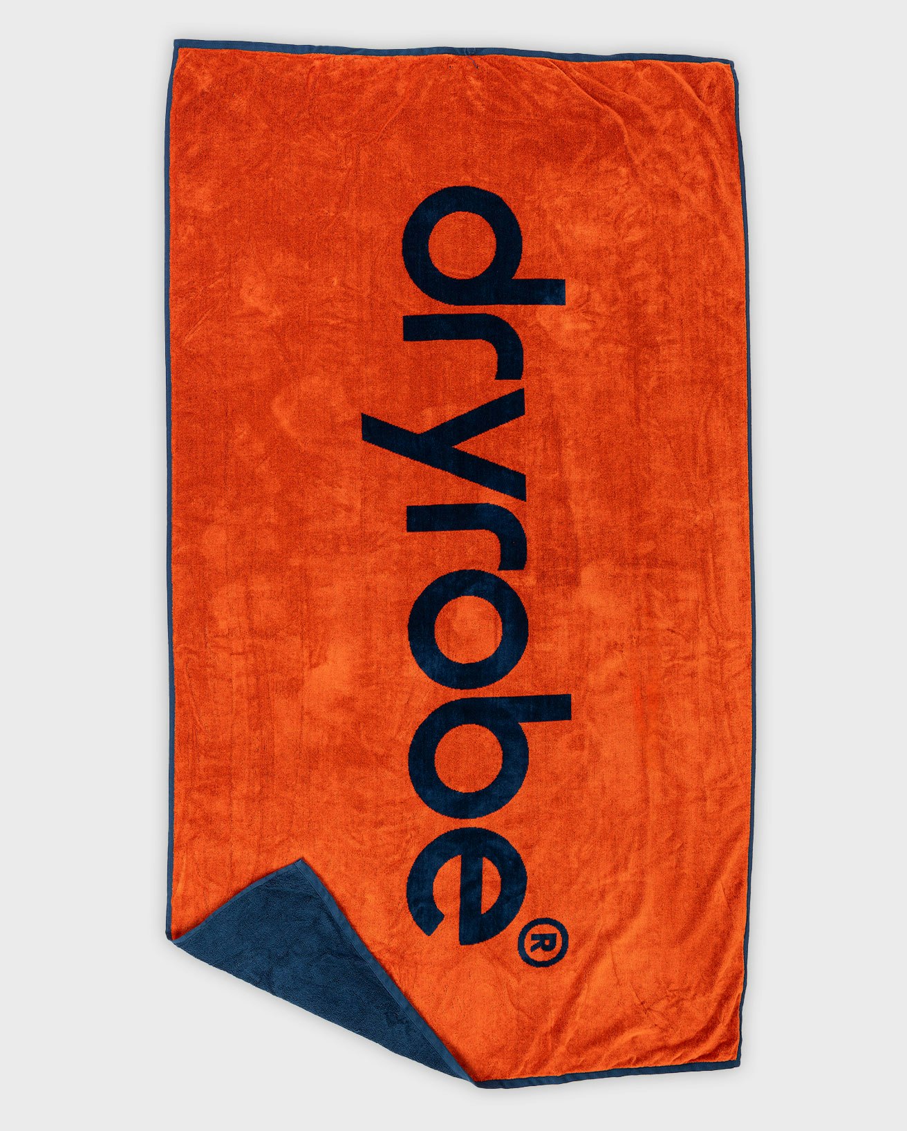Dryrobe® Beach Towel in Orange Deep Sea Blue