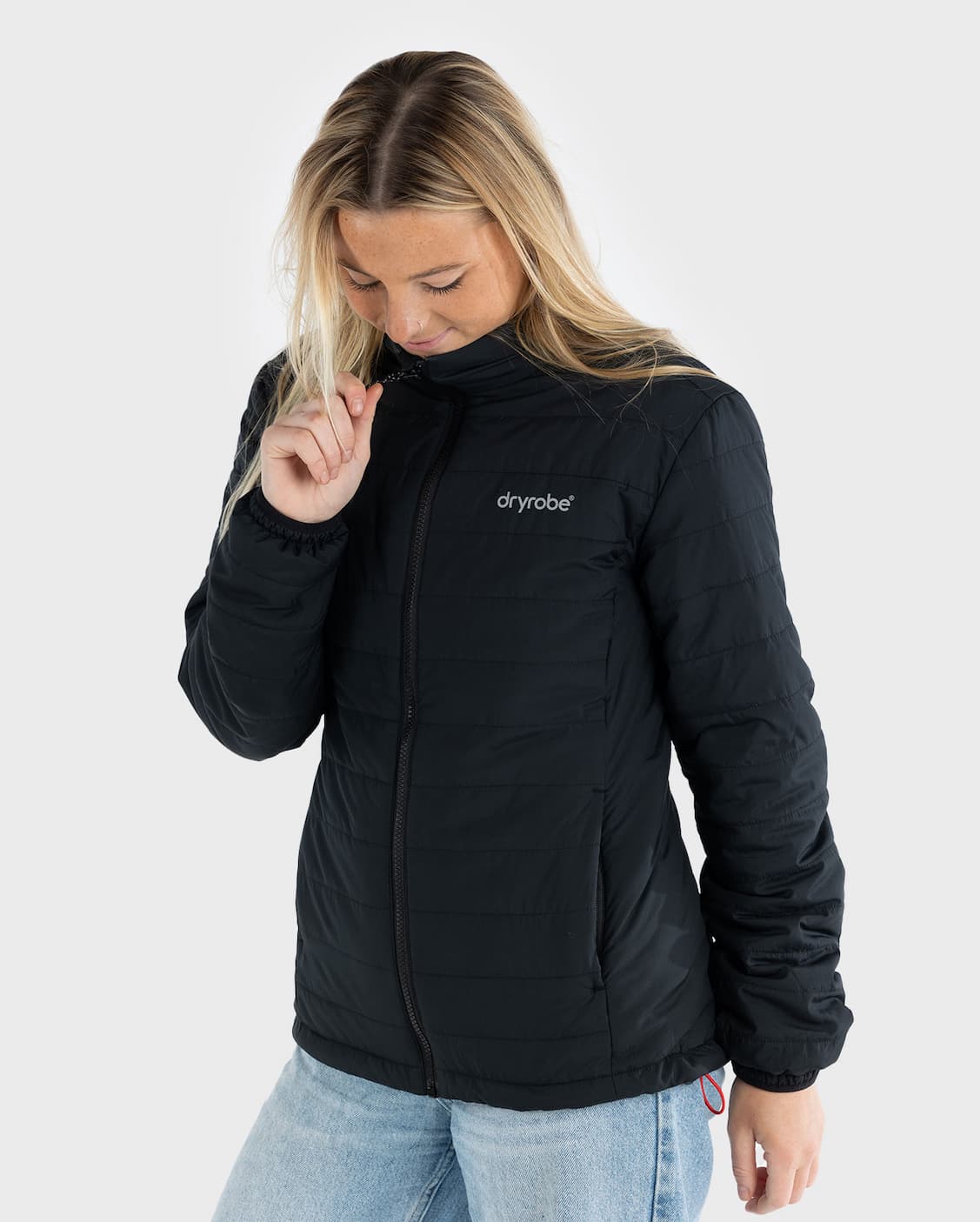 Dryrobe® Women's Mid Layer Jacket in Black
