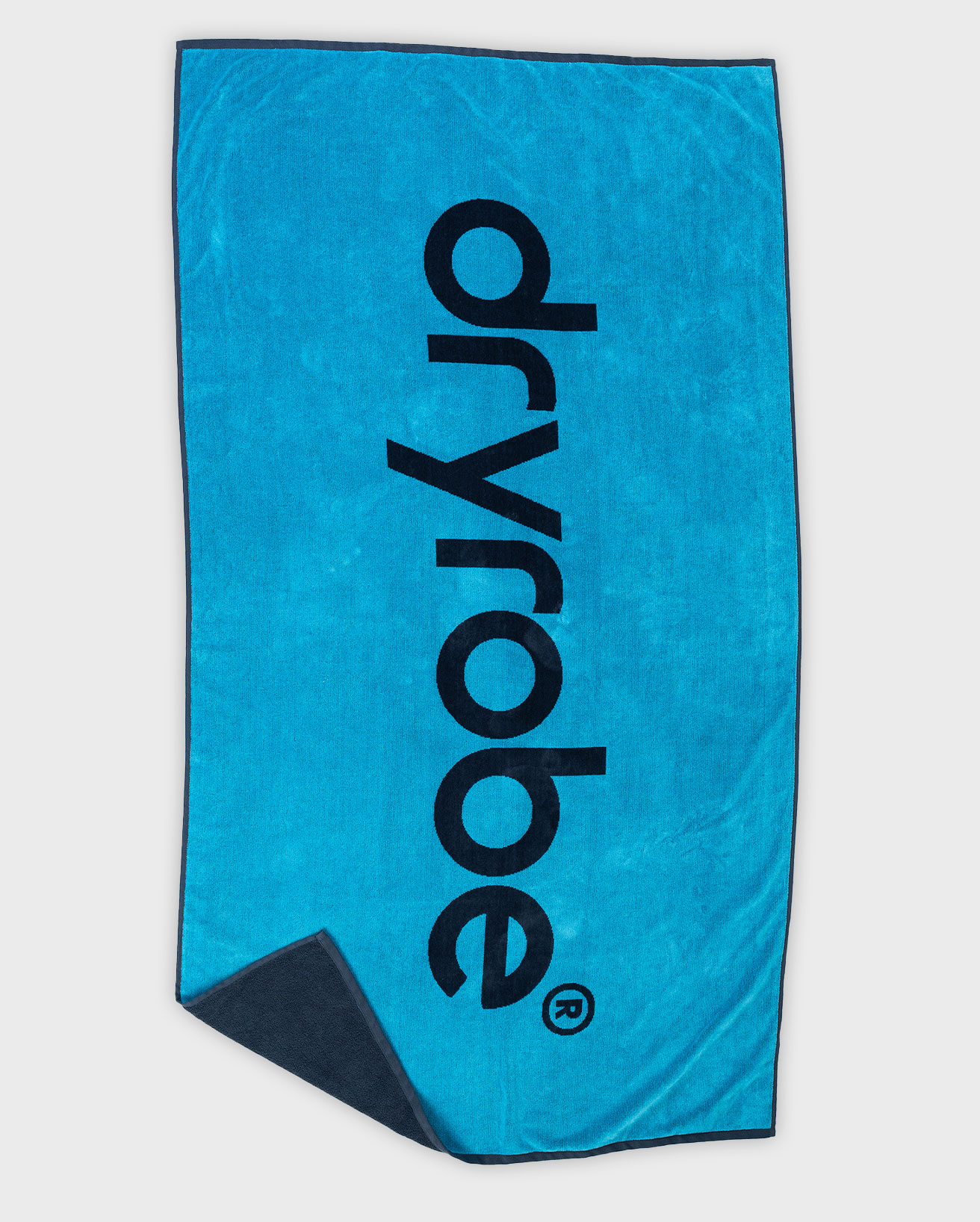 Dryrobe® Blue Charcoal Grey Beach Towel