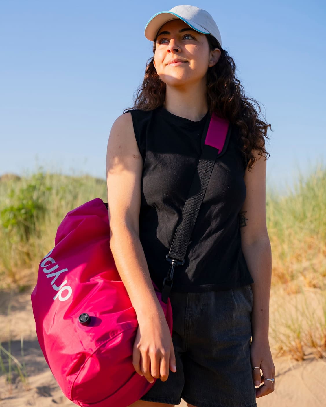 Dryrobe® Compression Travel Bag in Pink