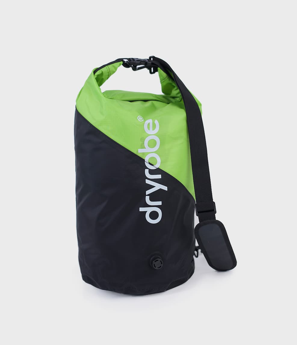 Dryrobe® Compression Bag in Anthracite Lime
