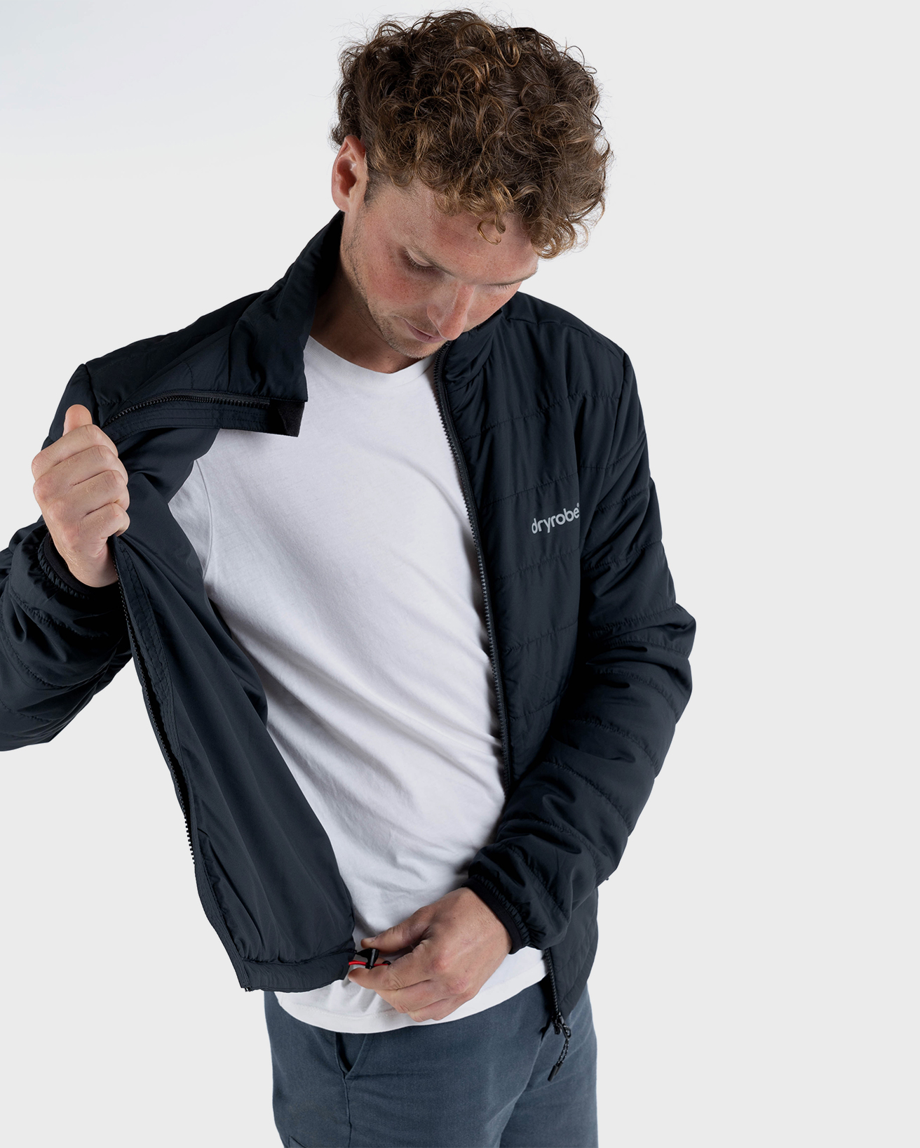 Dryrobe® Mid Layer Jacket in Black