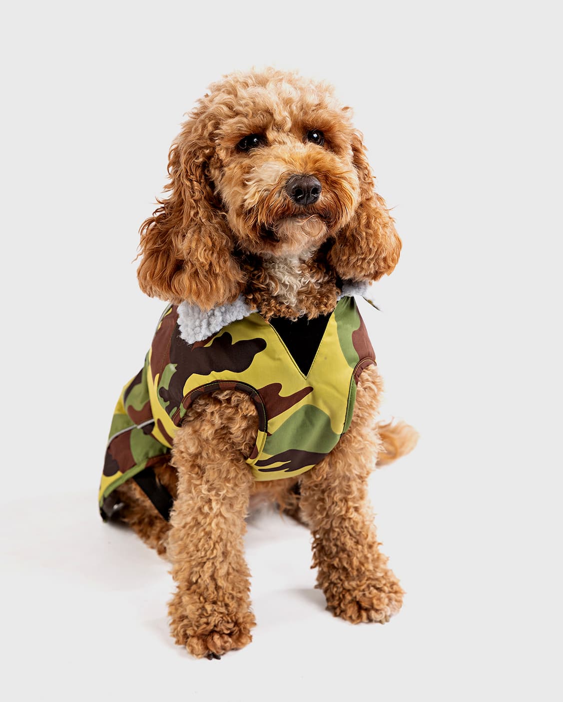 Dryrobe® Dog Coat in Camo Grey