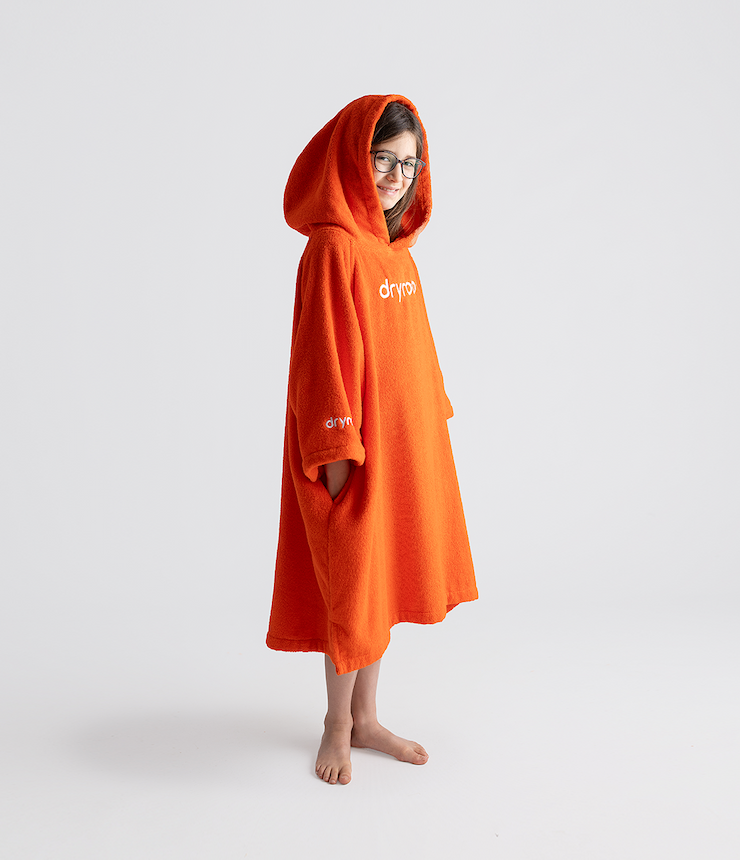 Dryrobe® Towel Poncho in Orange