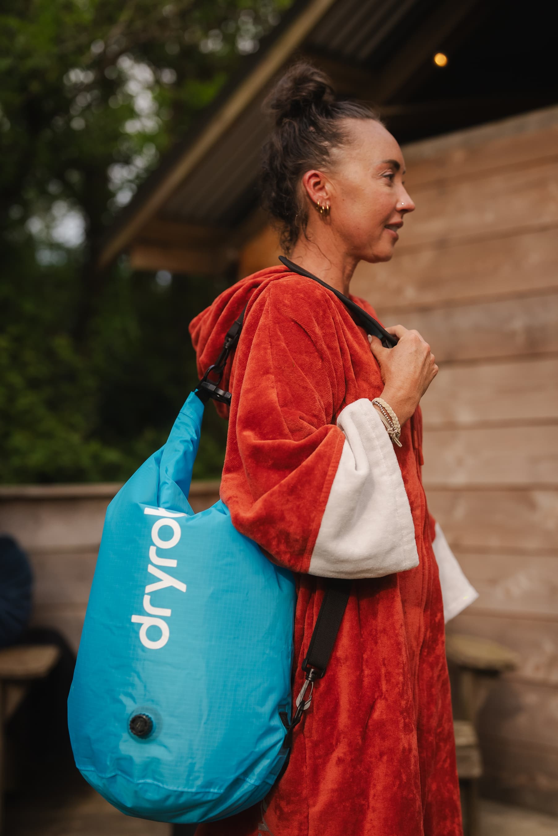 Dryrobe® Blue Compression Bag