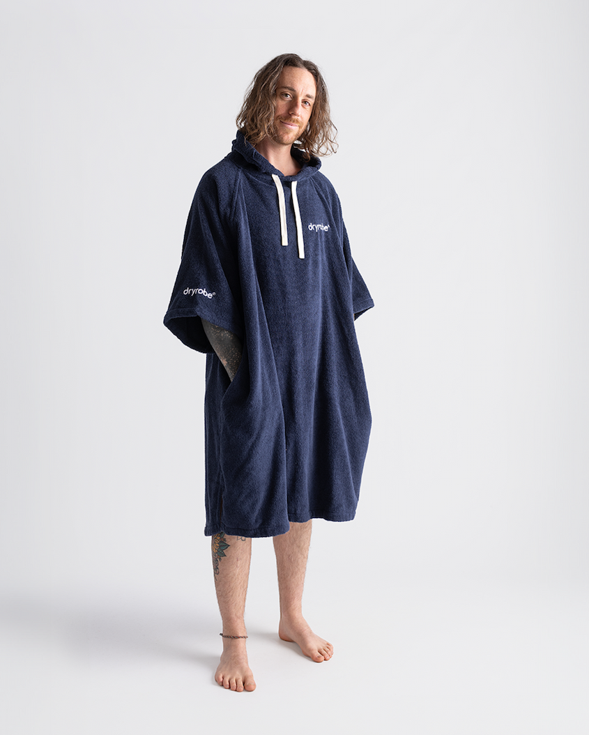 Dryrobe® Organic Towel Robe in Navy