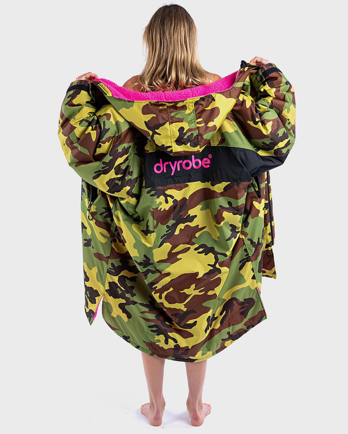REWORK Dryrobe® Advance in Camo Pink Black