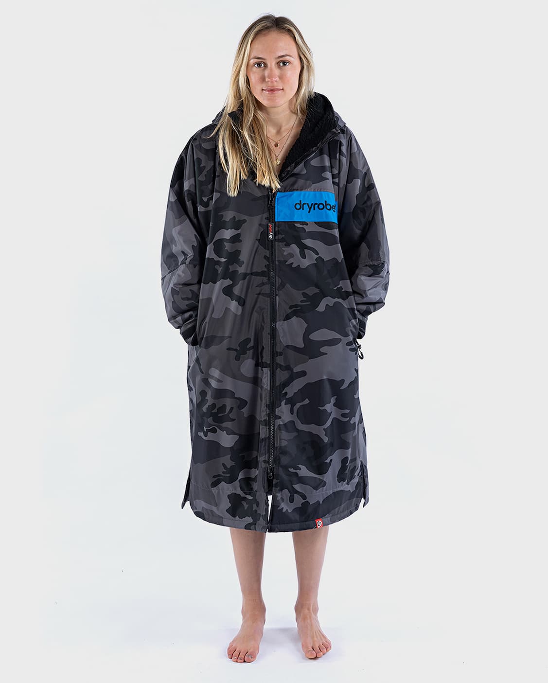 REWORK Dryrobe® Advance in Black Camo Black Blue