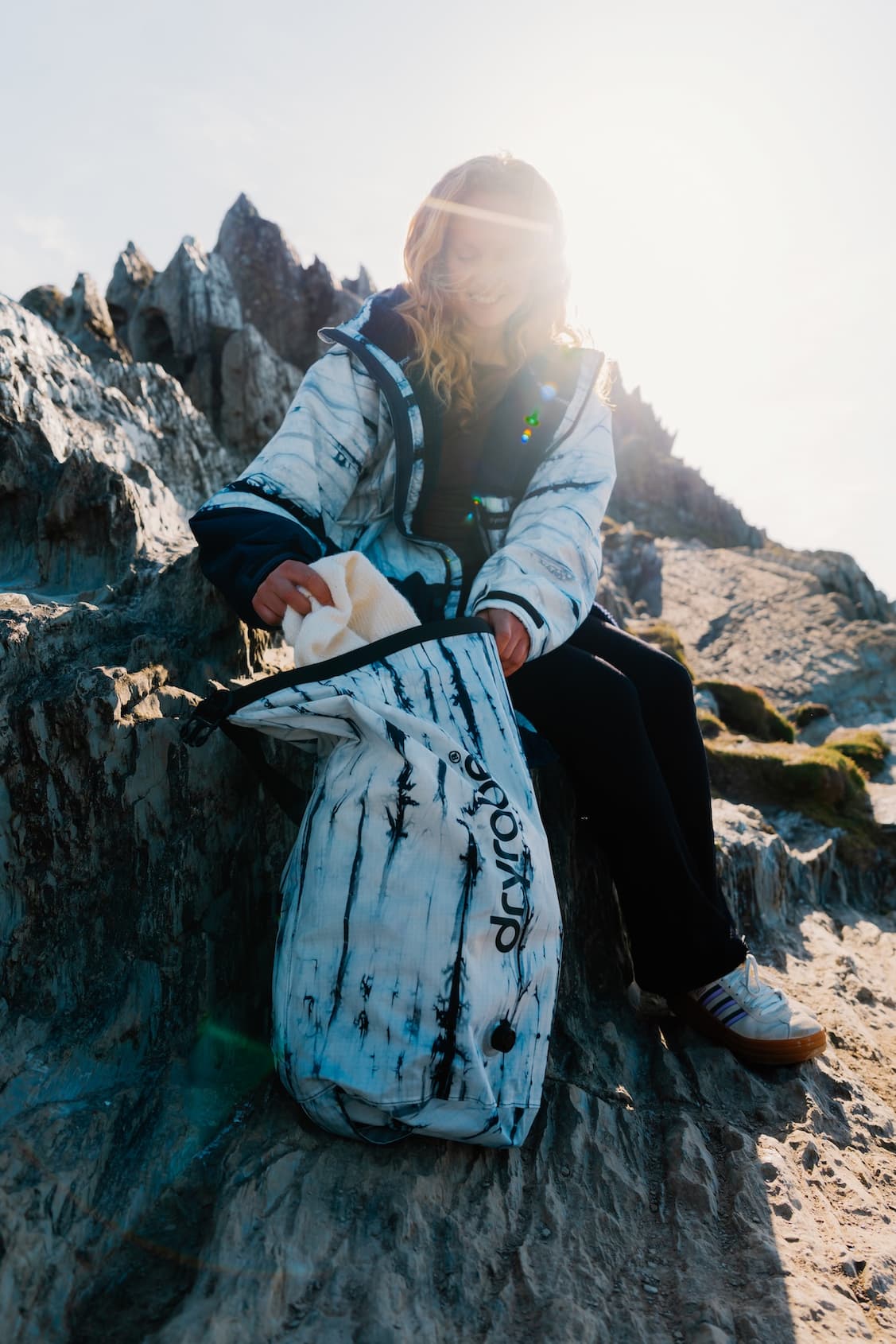 Dryrobe® Compression Bag in Batik Blue