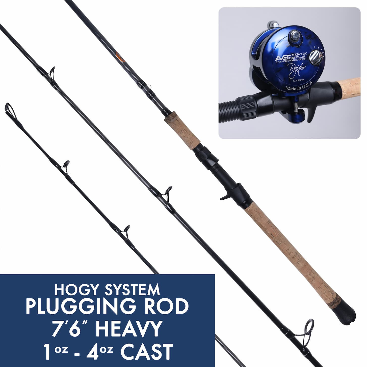 Hogy 7'6" Heavy Conventional rod