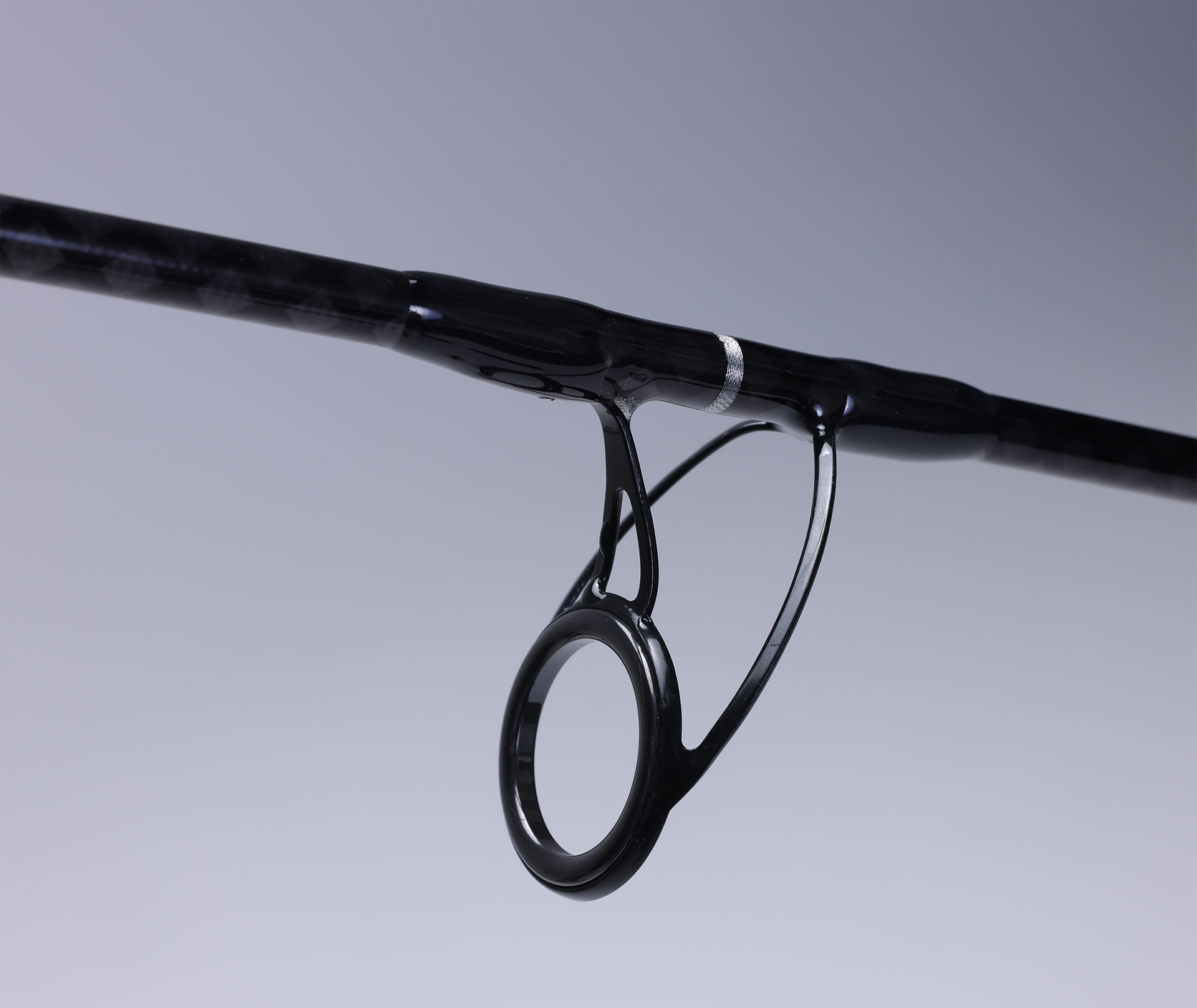Ceramic guides on the 6'6" Tuna Cast & Jig rod