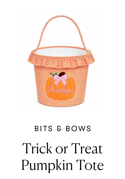 Trick or Treat Pumpkin Tote