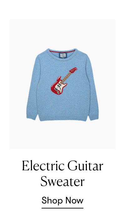 Electric Guitar Sweater 