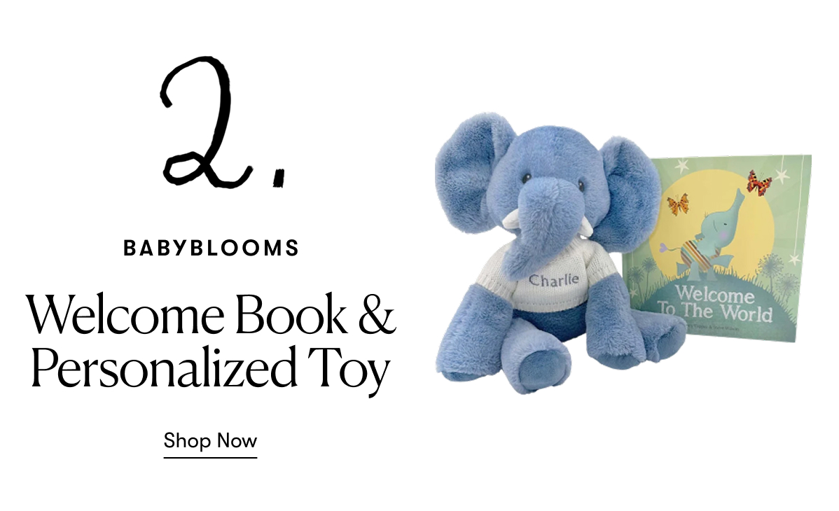 Babyblooms — Welcome Book & Personalized Toy