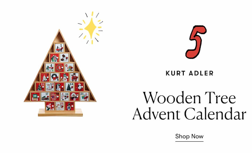 Wooden Tree Calendar