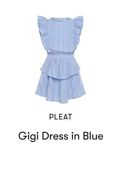 Gigi Dress in Blue