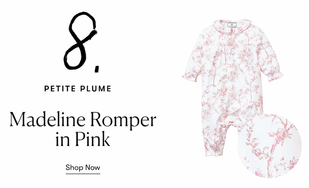 Madeline Romper in Pink