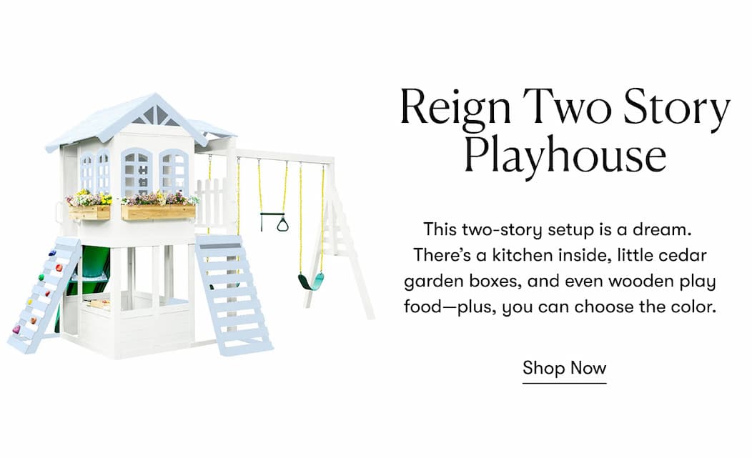 Reign Two Story Playhouse in Custom Colors