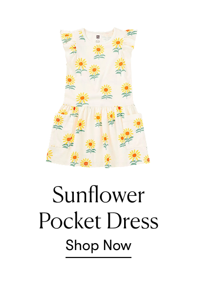Sunflower Pocket Dress
