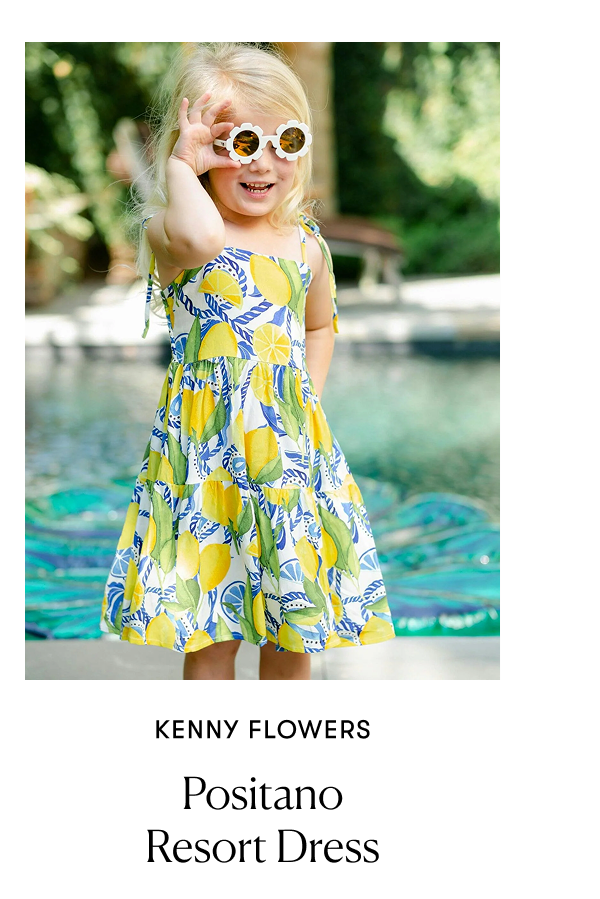 Kenny Flowers - Positano Resort Dress