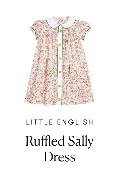 Little English, Ruffled Sally Dress