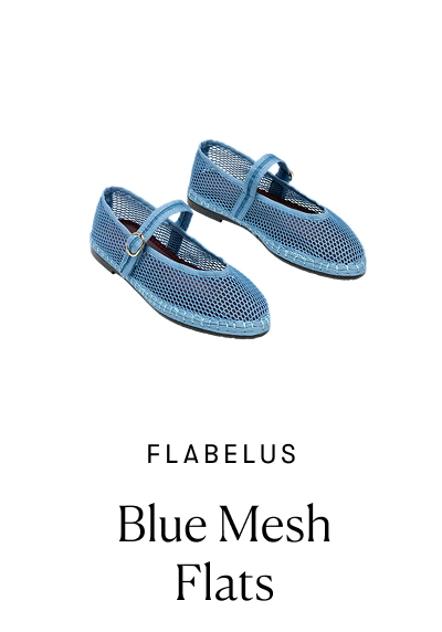 Flabelus - Blue Mesh Flats