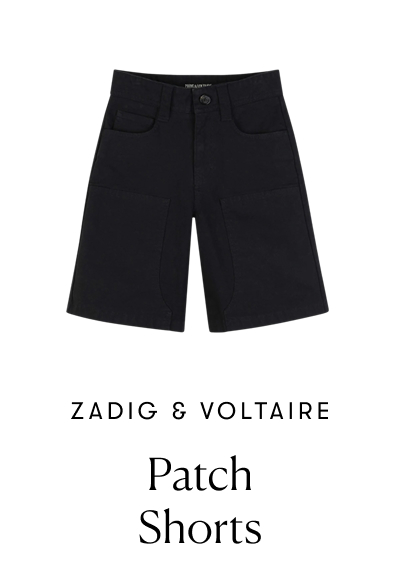Zadig & Voltaire: Patch Shorts