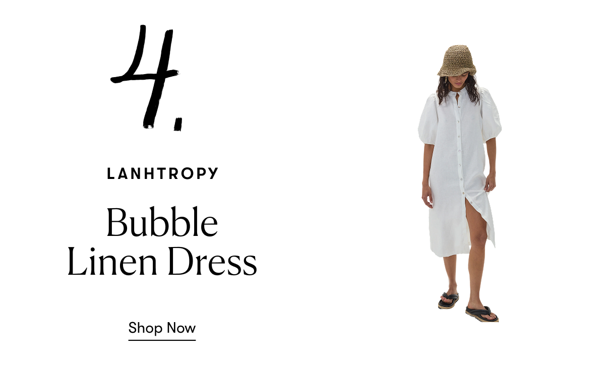 Lanhtropy: Bubble Linen Dress