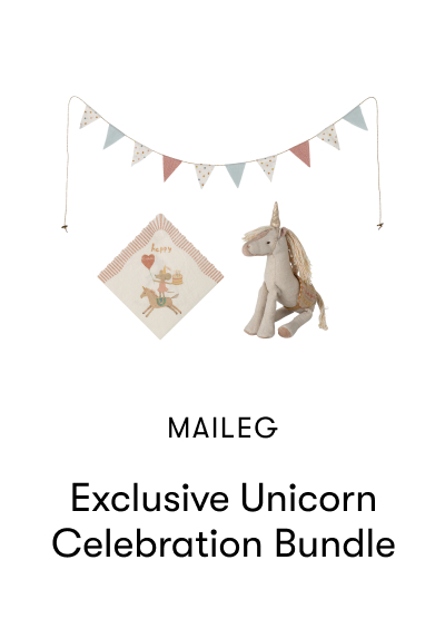 Maileg Maileg x Maisonette Exclusive Unicorn Birthday Bundle